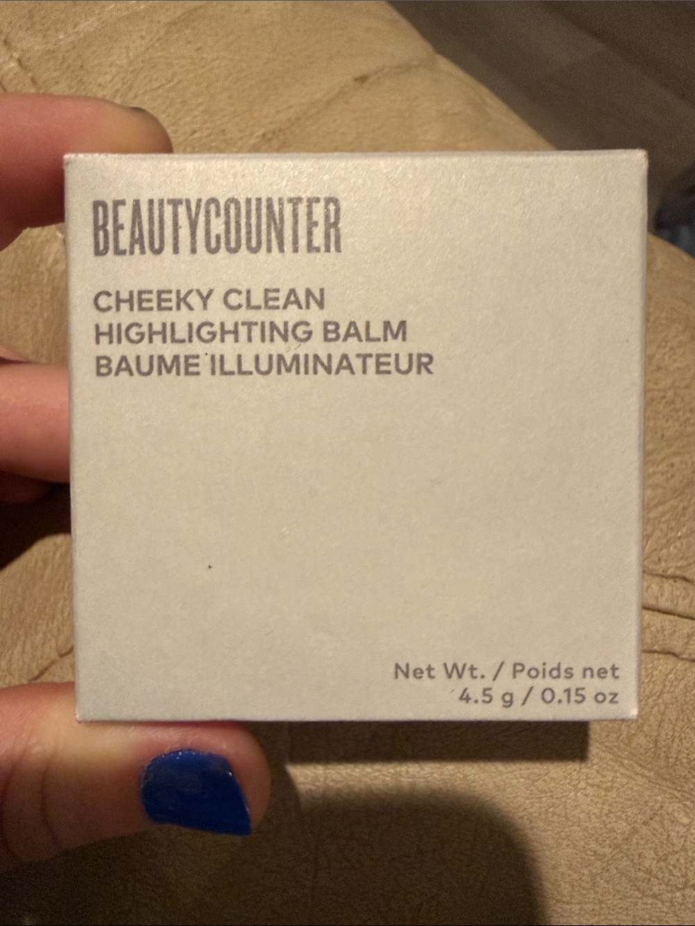Beautycounter Cheeky Clean Highlighting Balm - Light Champagne Shade (Astro)